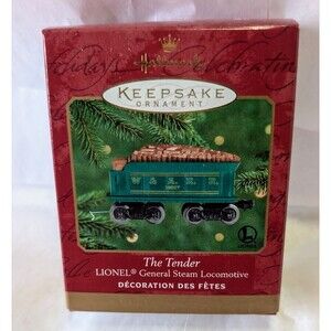 Vintage Hallmark Keepsake Lionel The Tender General Steam Locomotive Ornament